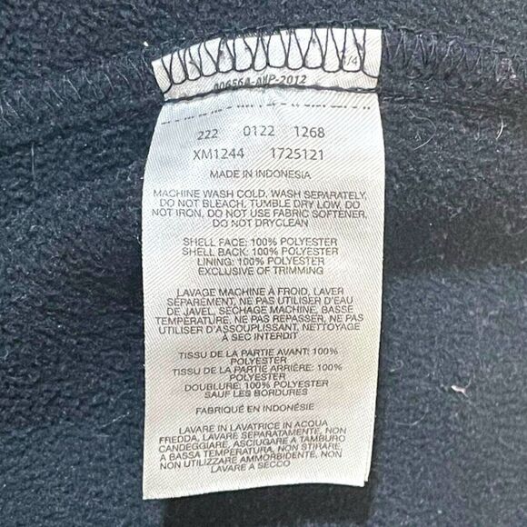 Columbia Men's Size L Fleece Lined Jacket Black Polyester Zip Pockets Outdoors - Picture 5 of 6